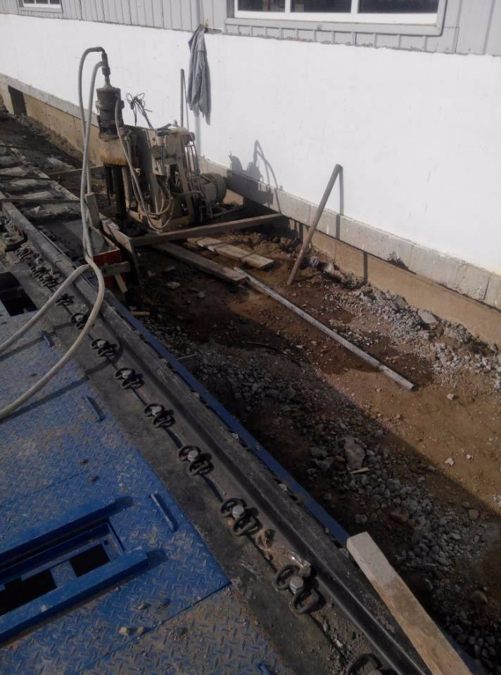 港南注浆治理铁路高路基沉陷病害